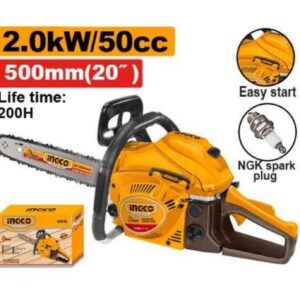 Tronçonneuse à essence 50cc 20″ INGCO 51 cm