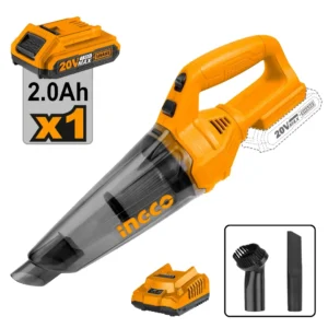 Aspirateur 20V 0.5L + accessoires CVLI20126 INGCO
